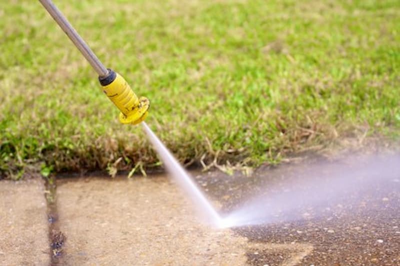 Concrete cleaning